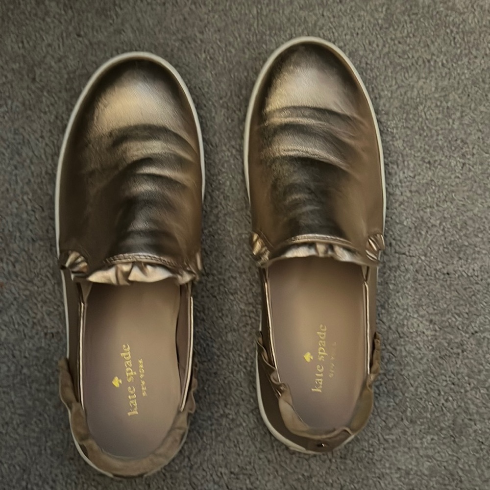 Kate spade shoes rose gold size 9